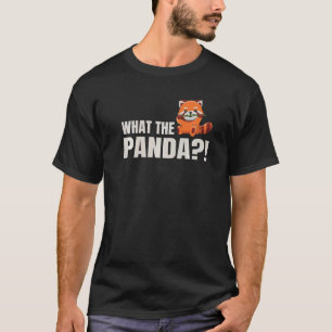 What The Panda For A Red Panda Zoo Keeper T-Shirt