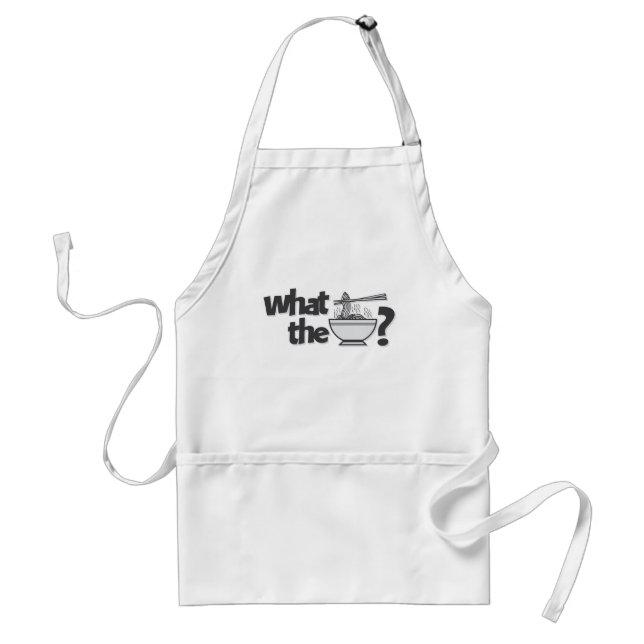 What the Pho? Standard Apron (Front)