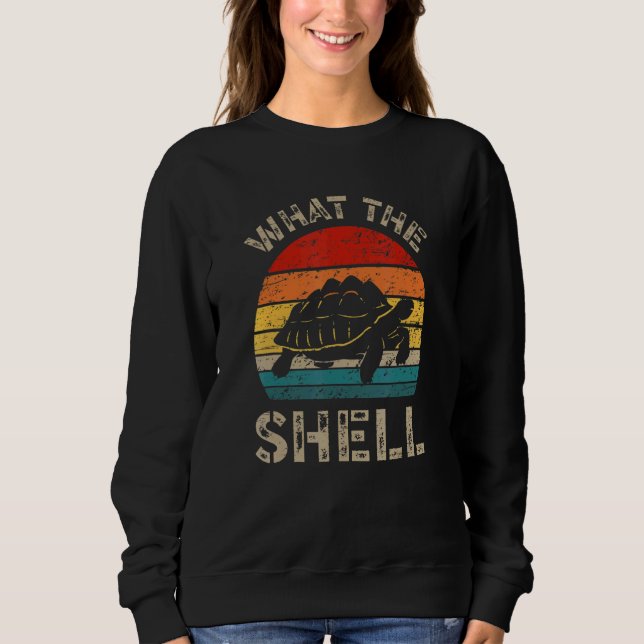 What The Shell for a Reptile Shell Sweatshirt (Front)