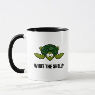 What The Shell Turtle Funny Mug