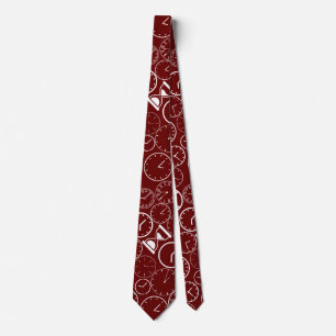 What time is it.b D Red BG Tie