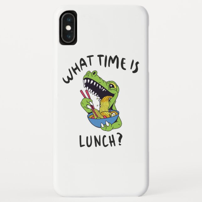 What time is lunch Case-Mate iPhone case (Back)