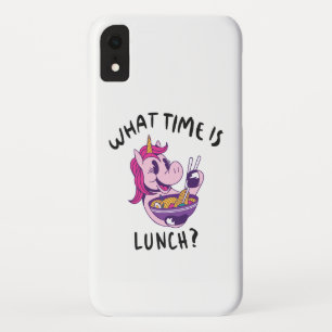 What time is lunch iPhone XR case