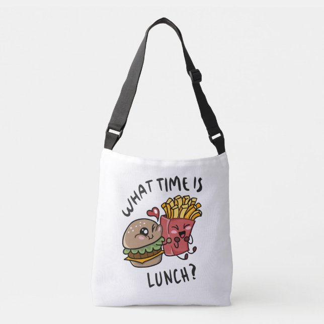 What time is lunch crossbody bag (Front)