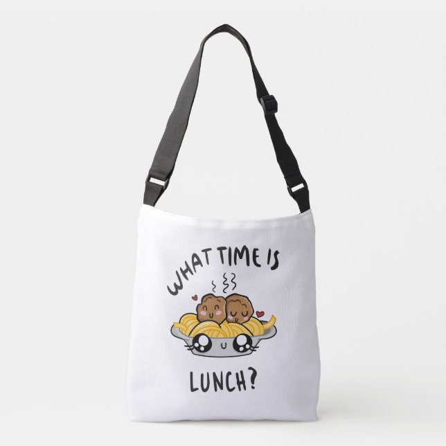 What Time Is Lunch Crossbody Bag (Front)