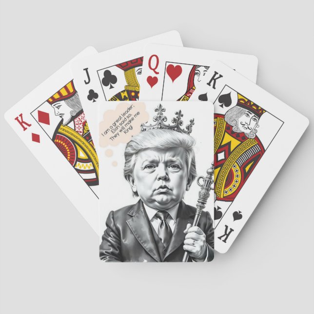 What to be King  Playing Cards (Back)