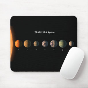 What Trappist-1's Seven Planets Might Look Like. Mouse Pad