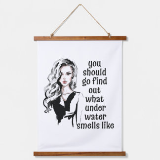 What Underwater Smells like Hanging Tapestry