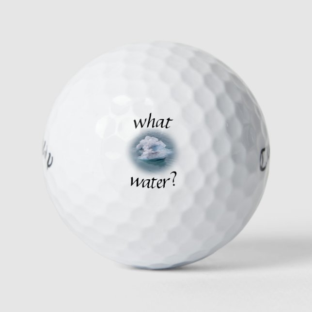 What Water? Golf Balls (Front)