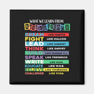 What We Learn From Black History African American Magnet