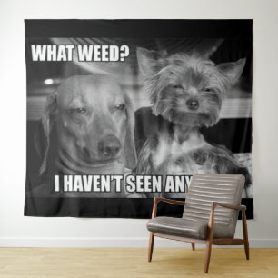 WHAT WEED TAPESTRY