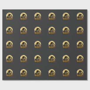 What Werewolf Pumpkin Tombstone Full Moon Wrapping Paper