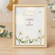 What Will Baby Bee Gender Reveal Tabletop Sign