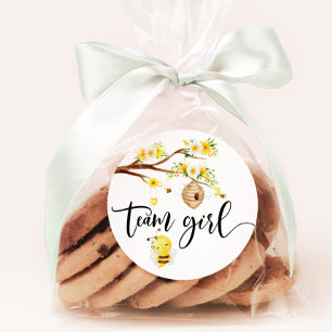 What will baby bee team girl stickers