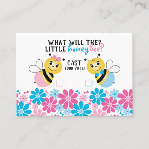 What Will The Little Honey Bee Voting Cards
