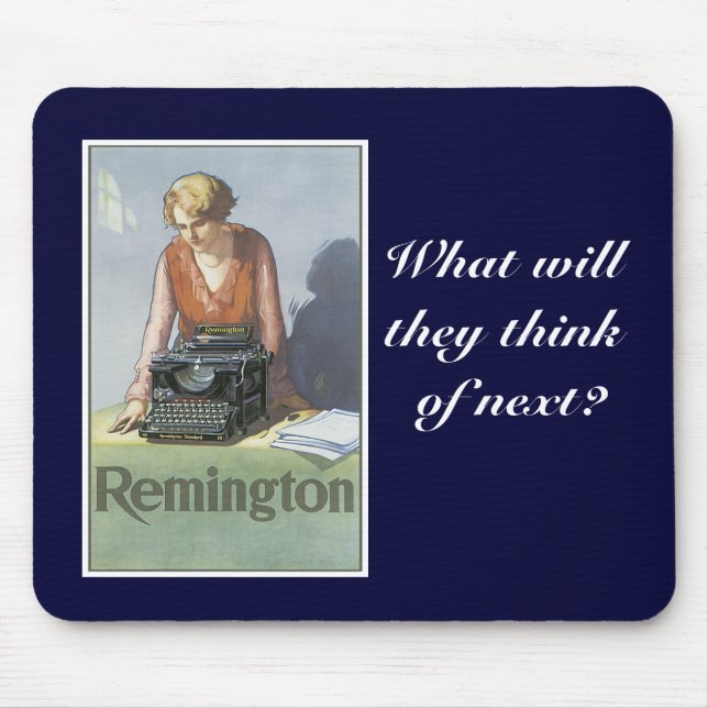 What will they think of next? mouse pad (Front)