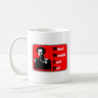 What Would Carl Do - Int Church of Clausewitz Red Coffee Mug
