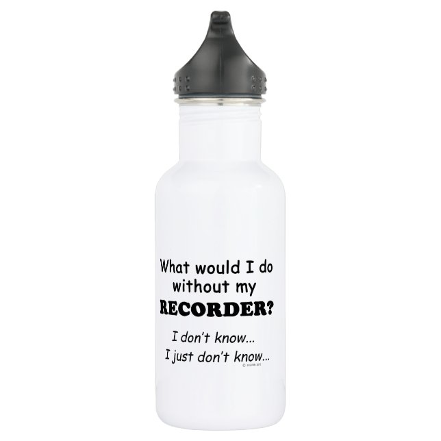 What Would I Do, Recorder 532 Ml Water Bottle (Right)