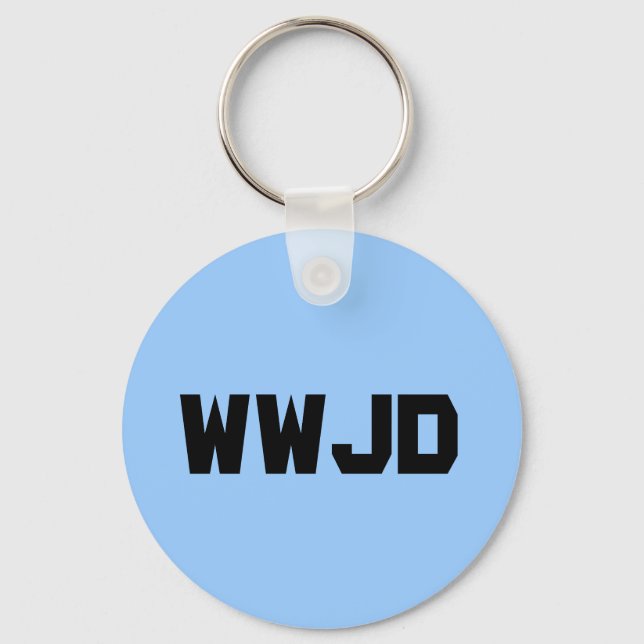 What Would Jesus Do Key Ring (Front)