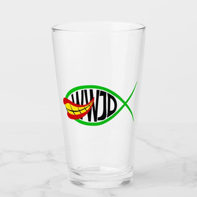 What Would Joker Do? Glass (Front)