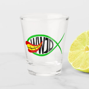 What Would Joker Do? Shot Glass