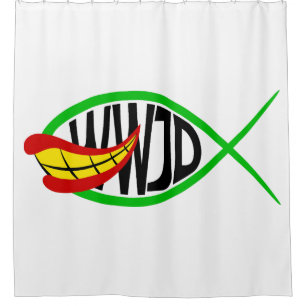 What Would Joker Do? Shower Curtain