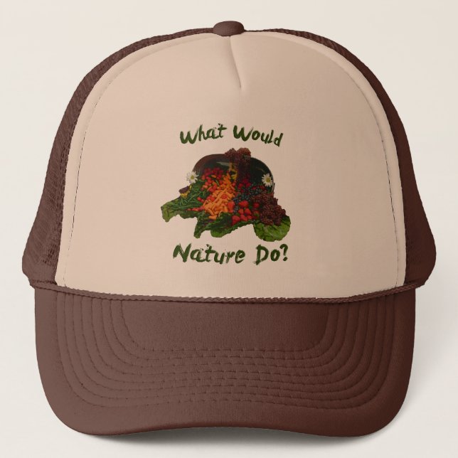 What Would Nature Do Trucker Hat (Front)