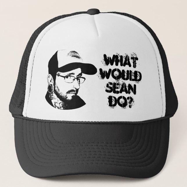 What Would Sean Do? Trucker Hat (Front)