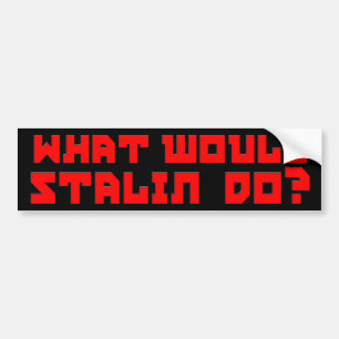 What Would Stalin Do? Bumper Sticker