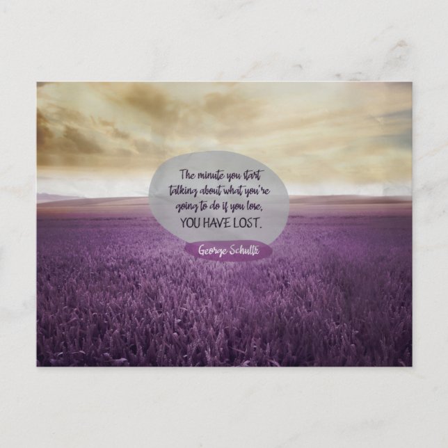 What You Are Going To Do Postcard (Front)