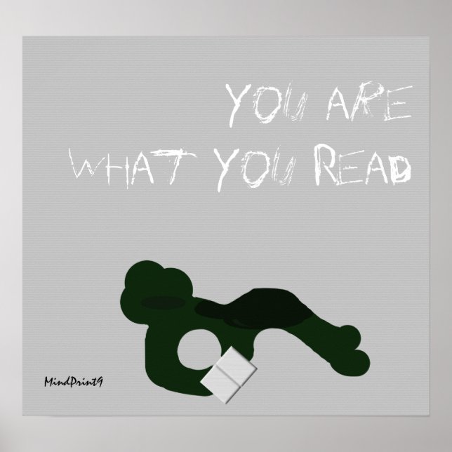 What You Read Poster (Front)