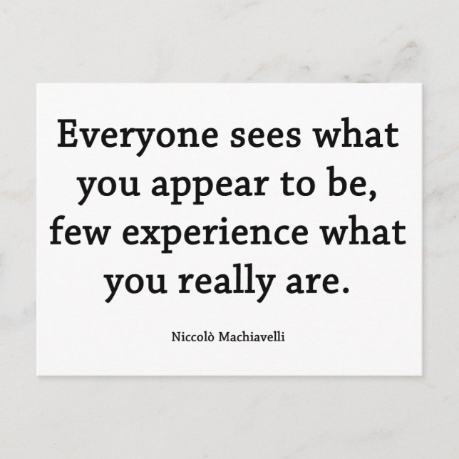 What you really ARE Postcard (Front)