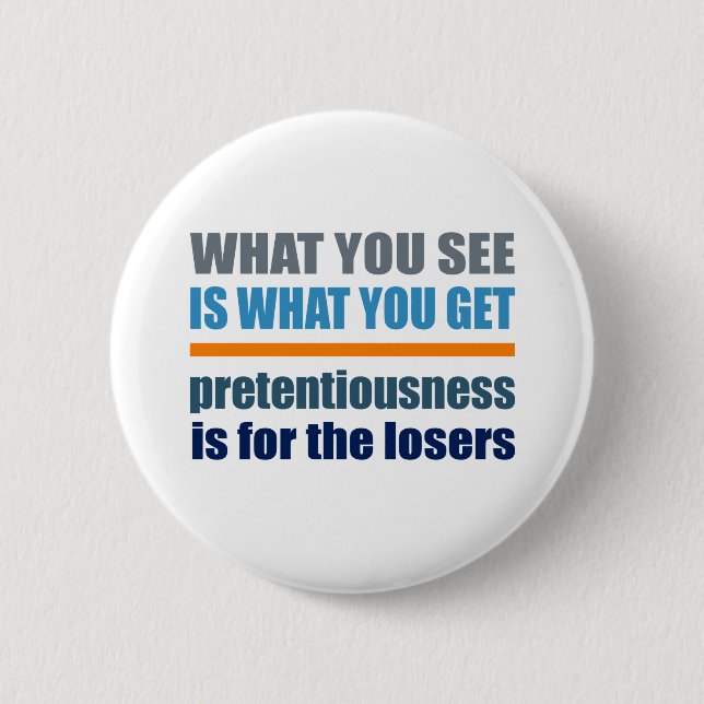 What You See Is What You Get button (Front)