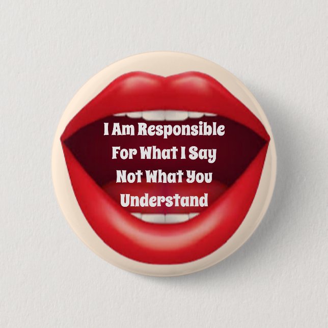 What You Understand Button (Front)
