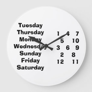 WHATEVER AND WHENEVER CLOCK FOR RETIREE/OTHERS