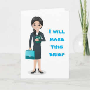 WHATEVER CASE MAY BE "LAWYER HUMOR" CARD