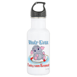 Whatever Floats Your Baby Elephant 532 Ml Water Bottle