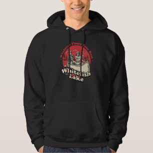 Whatever Floats Your Boat Whitefish Lake Sayings M Hoodie