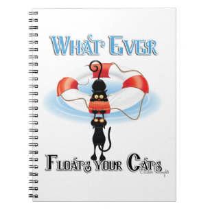 WhatEver Floats your Cats Notebook
