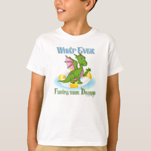 Whatever Floats Your Dragon Cute T-Shirt
