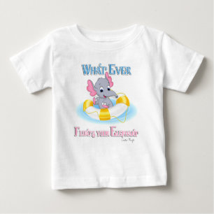 Whatever Floats Your Elephant 3 Baby T-Shirt
