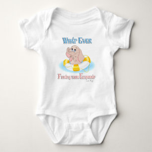 Whatever Floats Your Elephant 4 Baby Bodysuit
