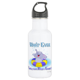 Whatever Floats Your Happy Elephant 532 Ml Water Bottle