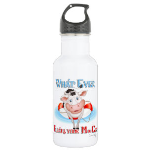 Whatever Floats Your Moo Cow 532 Ml Water Bottle