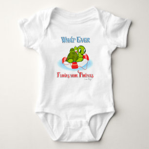 Whatever Floats Your Turtles 2 Baby Bodysuit