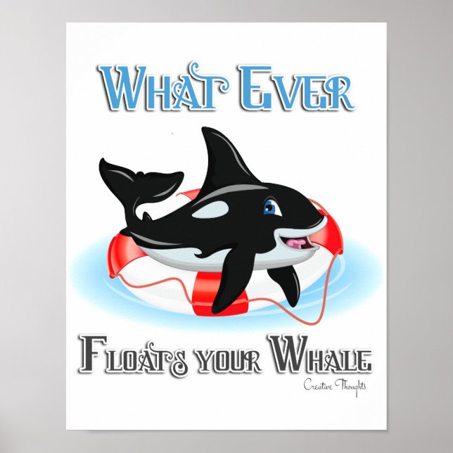 Whatever Floats Your Whale 2 Poster (Front)