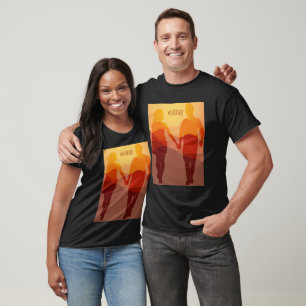 Whatever forever romantic couple holding hands T-Shirt