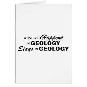 Whatever Happens - Geology