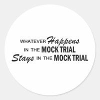 Whatever Happens - Mock Trial
