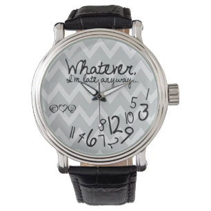 Whatever, I'm late anyways - eatlovepray logo Watch